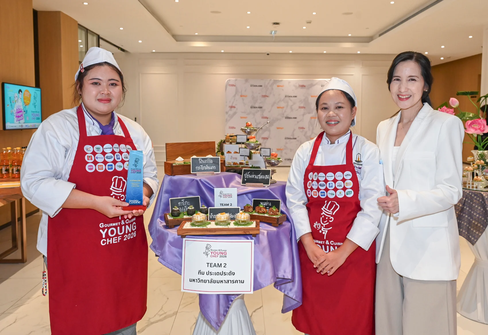 แชมป์เชฟรุ่นใหม่ทีมประเดประดังเปิดเคล็ดลับ Festive Finger Foods