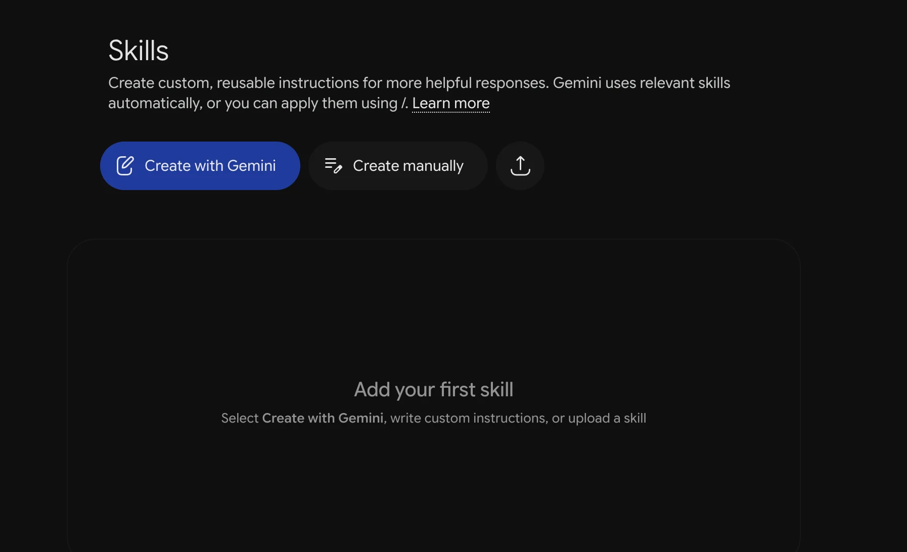 คู่มือย้ายจาก Gems ไปเป็น Skills ใน Gemini แบบไม่งง
