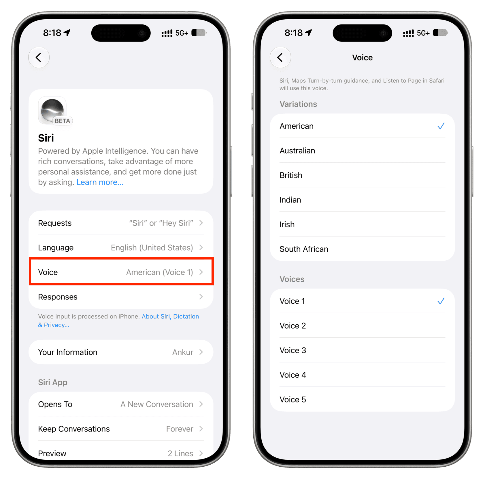 ใช้ Siri เสียงใหม่ให้เต็มประสิทธิภาพ พร้อมสลับไป ChatGPT แบบเป็นขั้นตอน