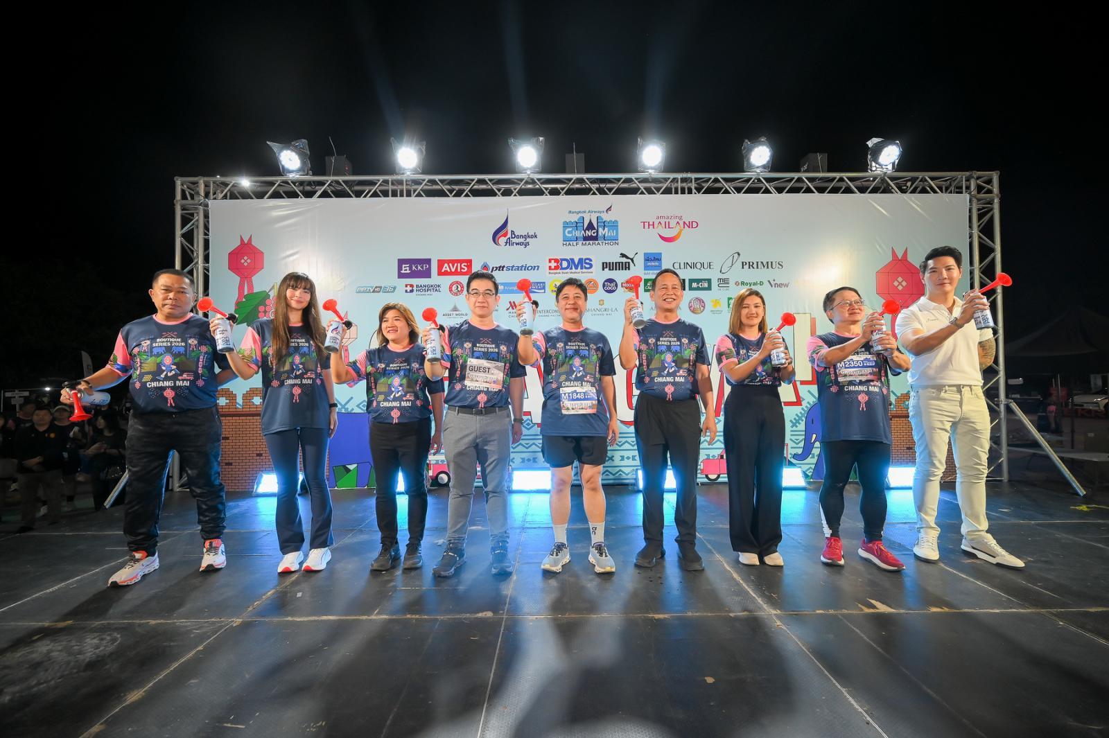 เชียงใหม่ ฮาล์ฟ มาราธอน ปิดท้ายปีด้วยนักวิ่ง 3,000 คนและเสน่ห์เมืองล้านนา
