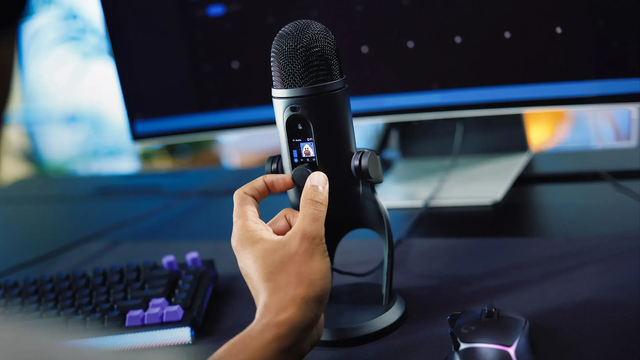 Yeti 2 พลิกเกมไมโครโฟน USB สตรีมมิงด้วย AI และจอแสดงผล