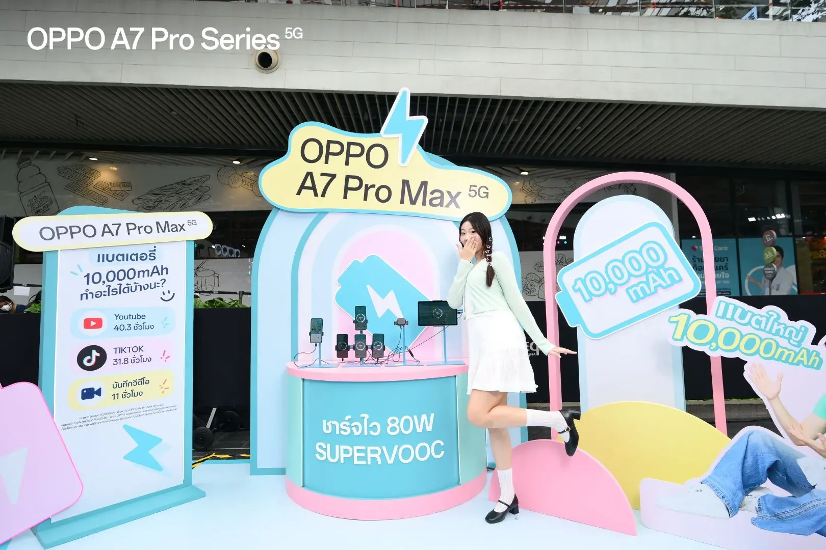 OPPO A7 Pro Series 5G ชนกลางตลาดด้วย 50MP กล้องหน้าและแบต 10,000mAh
