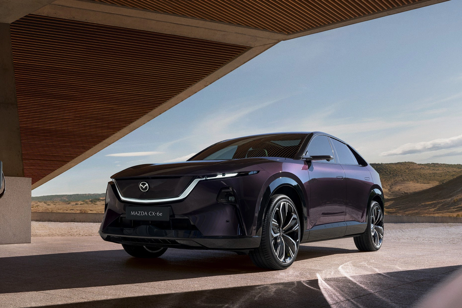 รถไฟฟ้า C-SUV ใหม่ Mazda CX-6e ระยะวิ่ง 600 กม.หรูและแรงในคันเดียว