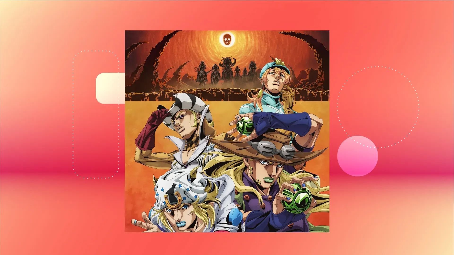 Steel Ball Run Netflix จุดเปลี่ยนที่ทำให้ JoJo กลายเป็นอนิเมะแบบดูรวดเดียว