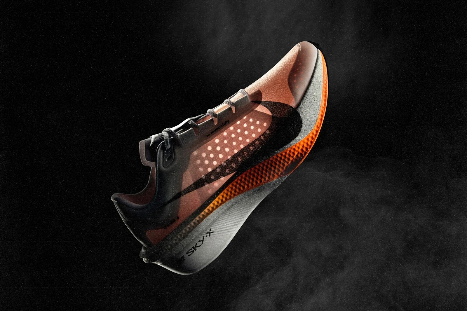 Nike Swooshfly ซูเปอร์ชูส์วันแข่งที่วิ่งเร็วได้โดยไม่ทรมานเท้า