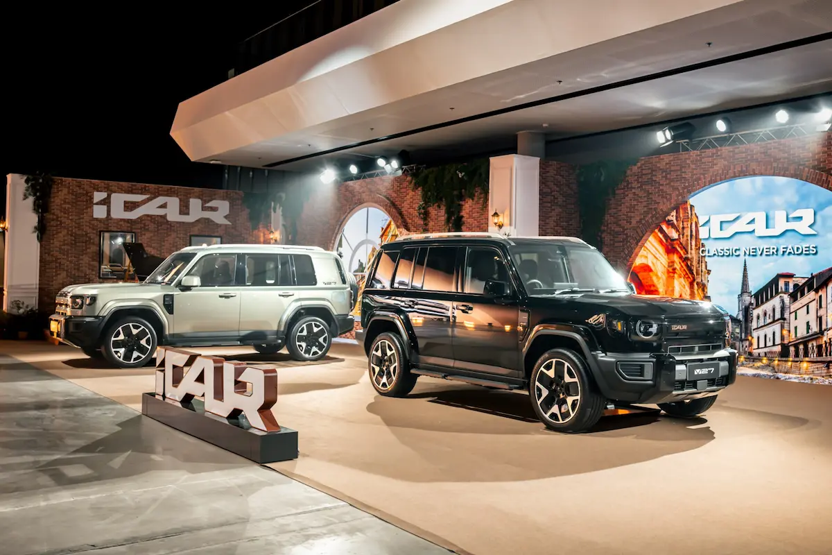 iCAUR V27 REEV ไฮบริด SUV กล่องพรีเมียมที่ท้าชน EV รุ่นดัง