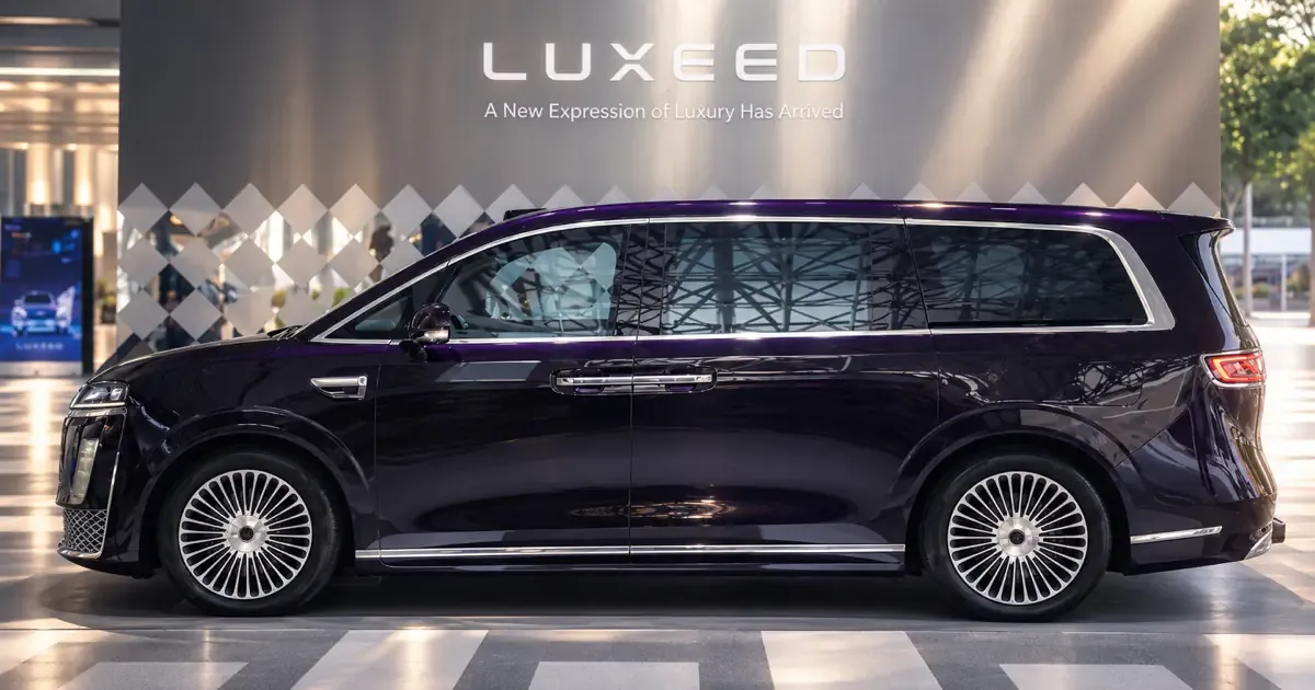 สำรวจ Luxeed EHV MPV หรูระยะยาว เบาะหมุน 180 องศาและระบบ REEV