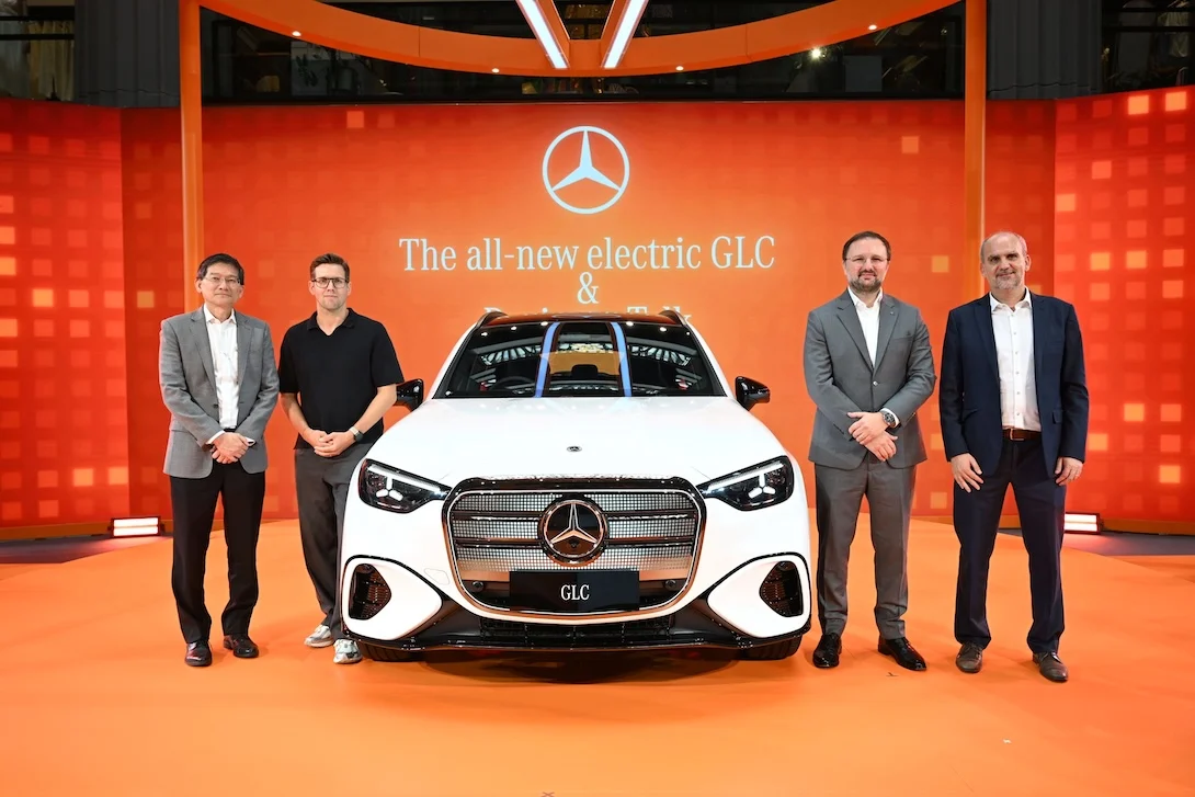เมอร์เซเดส electric GLC SUV ไฟฟ้าพรีเมียมระยะวิ่ง 600 กม. ราคาไม่เกิน 3.7 ล้าน