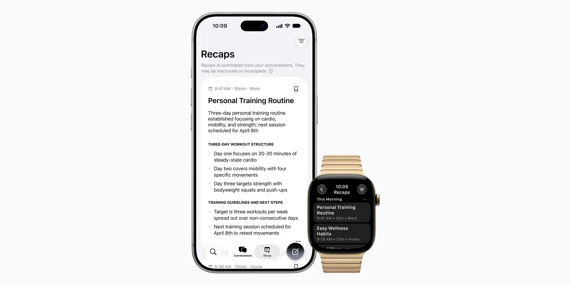 เจาะ 2 ฟีเจอร์ใหม่ Siri Recap และ Live Rewind บน Apple Watch รุ่นล่าสุด