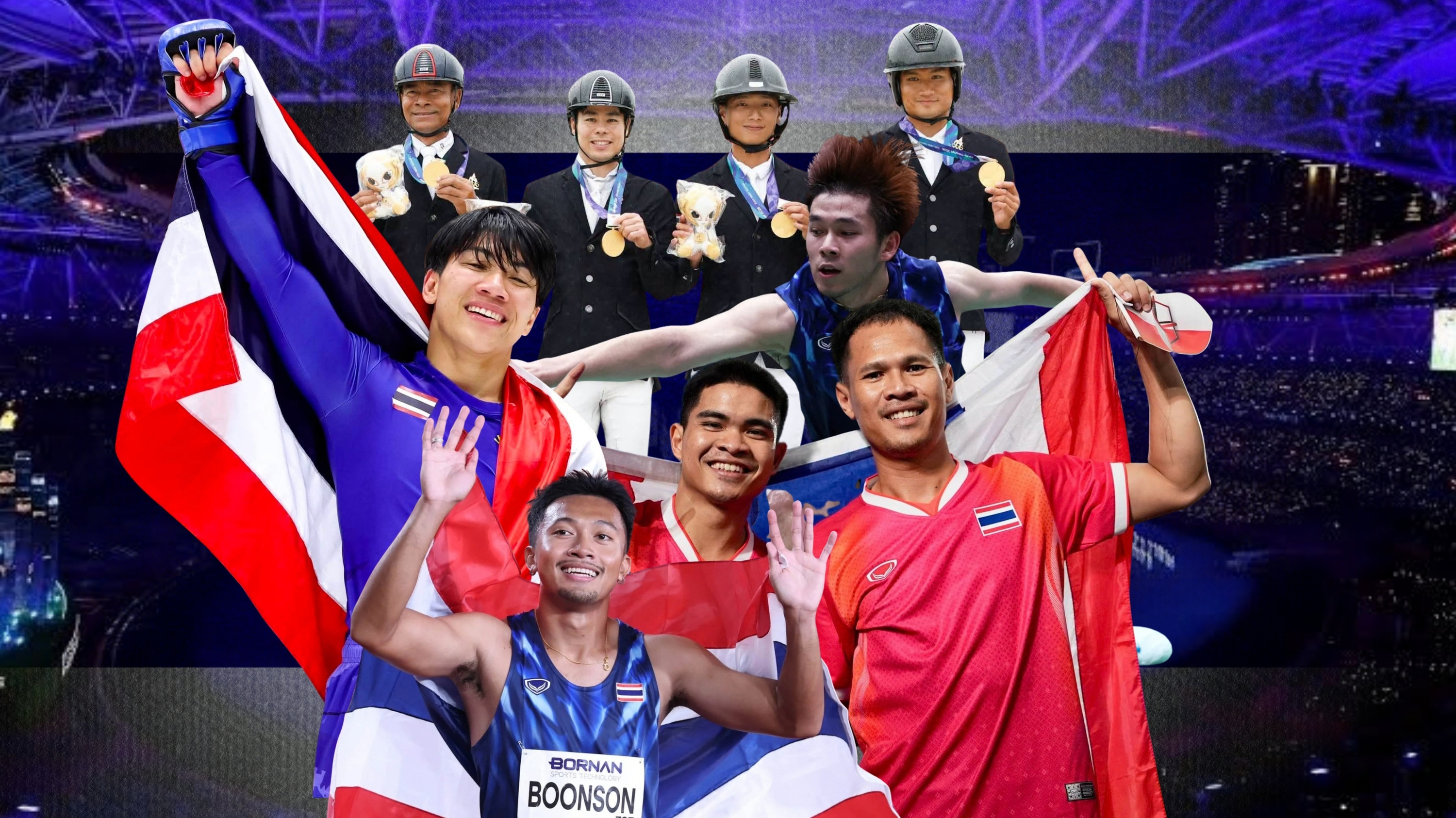 ทัพนักกีฬาสร้างปรากฏการณ์ ทะยานสู่ท็อปไฟว์เอเชียนเกมส์