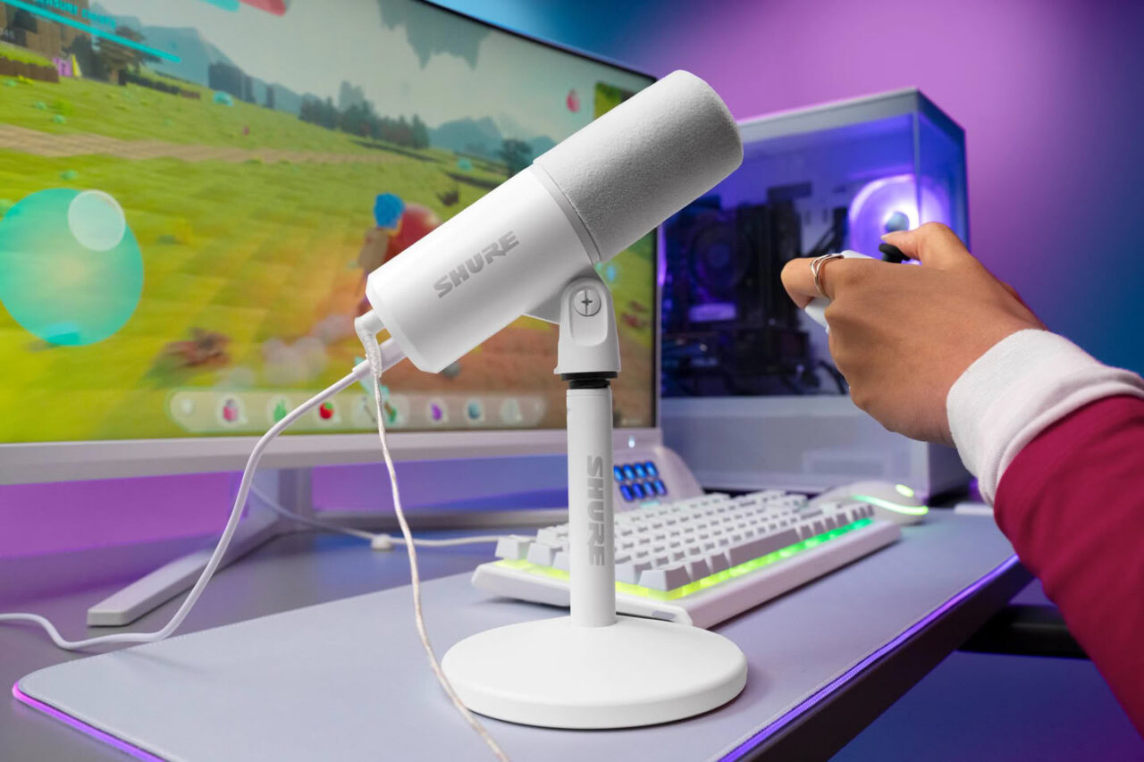 Shure MV6 Gen 2 ไมโครโฟน USB เกมมิ่งที่ให้เสียงระดับบรอดคาสต์แบบไม่ยุ่งยาก