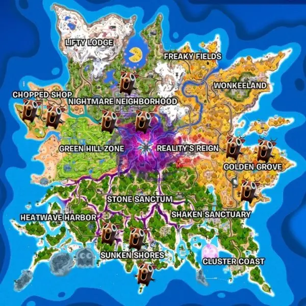 ฟาร์ม Sprite ใน Fortnitemares ให้ไว เก็บ Deer Sprite และล่าบอส FNAF แบบครบลูป