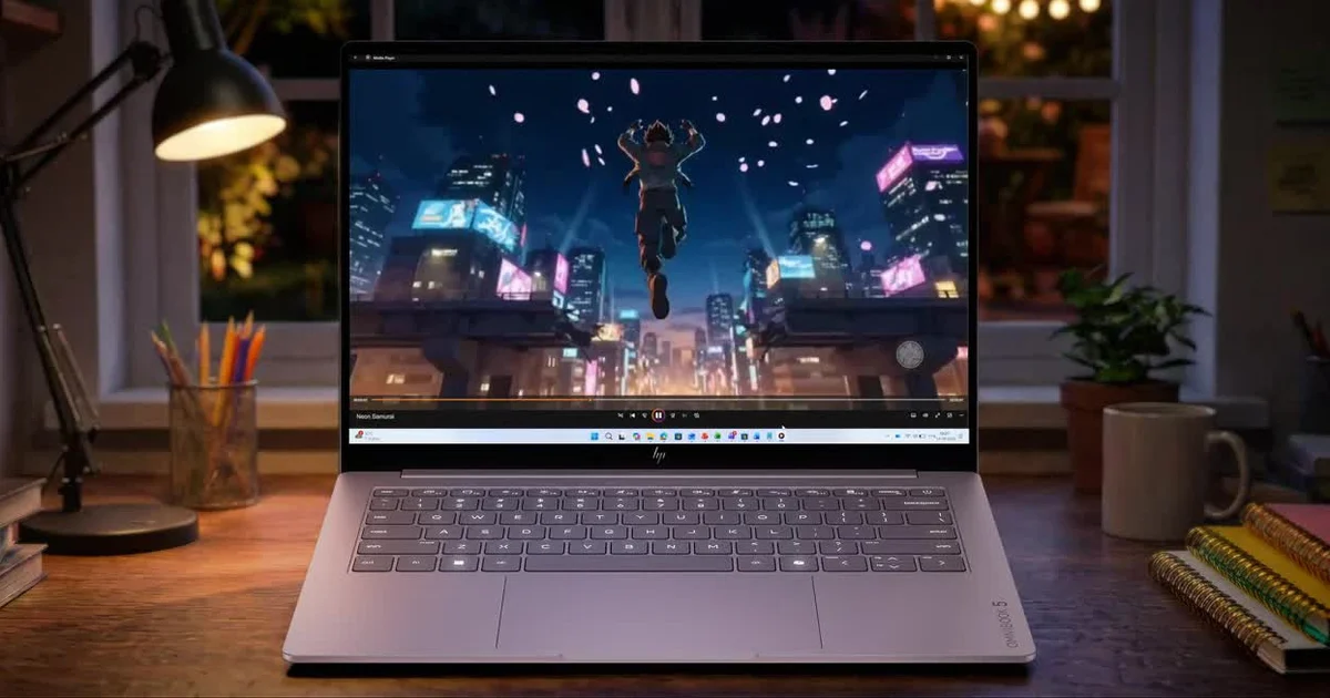 HP OmniBook 5 OLED ปะทะ MacBook Neo ศึกแล็ปท็อปพรีเมียมราคาถูก