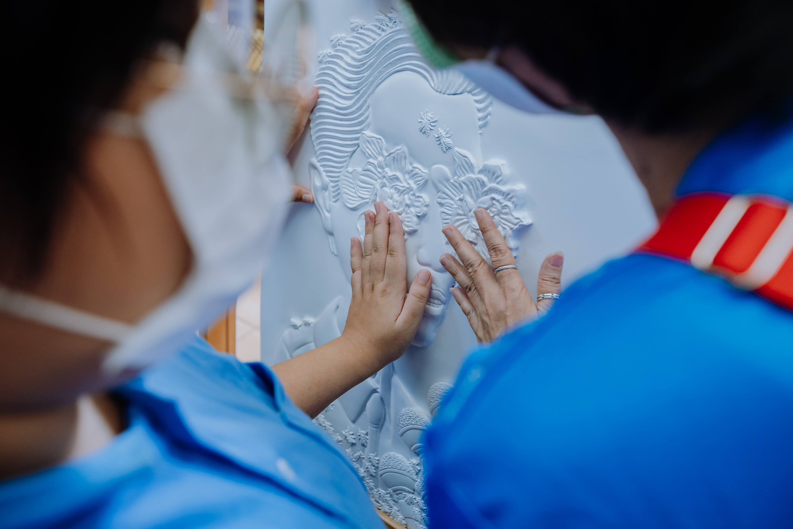 เมื่อศิลปะไม่ใช่แค่ให้มอง แต่ให้สัมผัสได้ด้วย พิมพ์ 3 มิติ