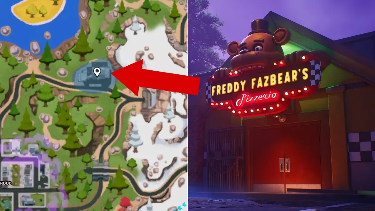คู่มือครบสูตรตามหาหุ่น FNAF และร้าน Freddy Fazbear's Pizza ใน Fortnite