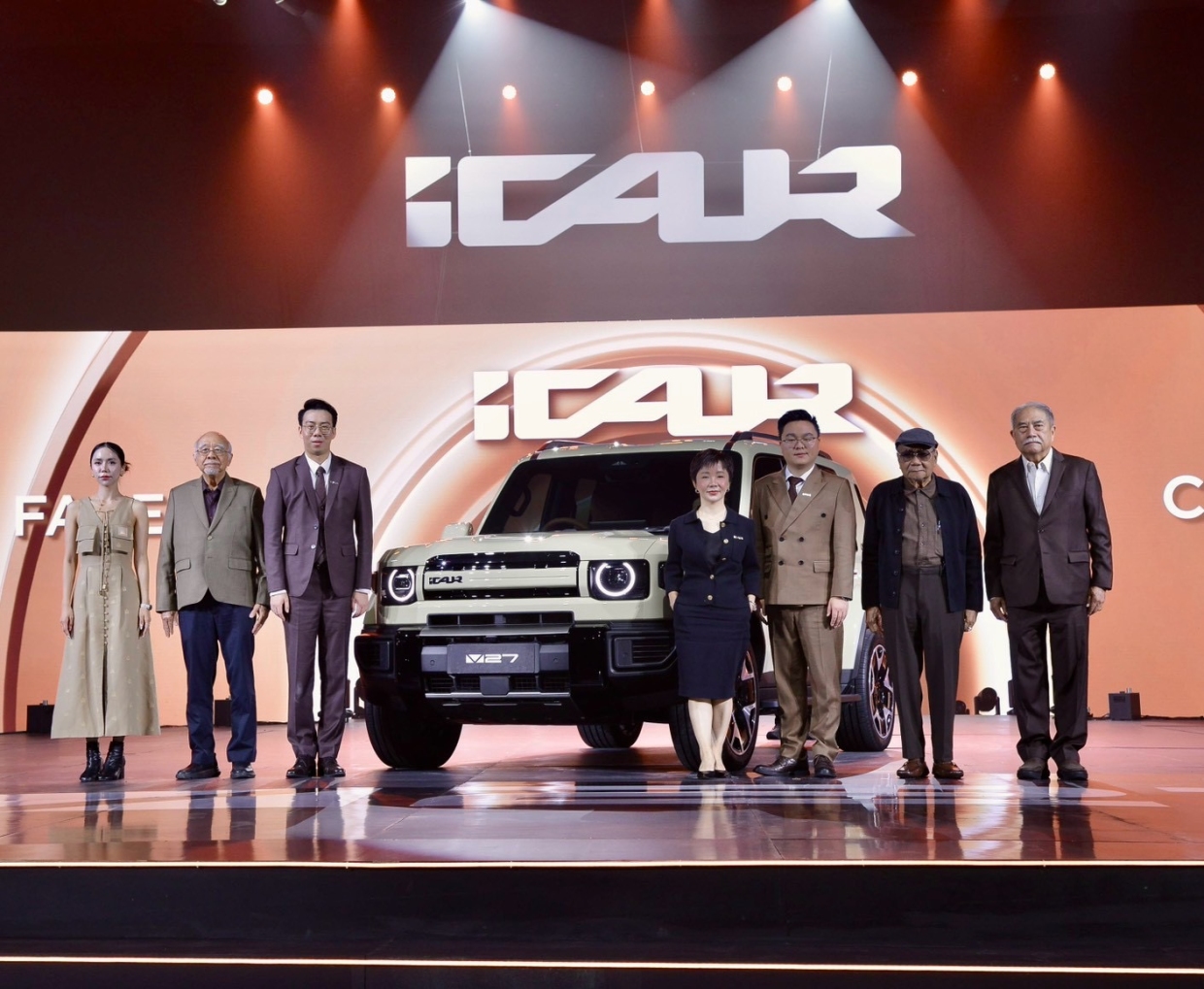 iCAUR V27 REEV SUV ราคาไม่ถึงล้าน ชนตลาดไฮบริดและไฟฟ้าเต็มตัว