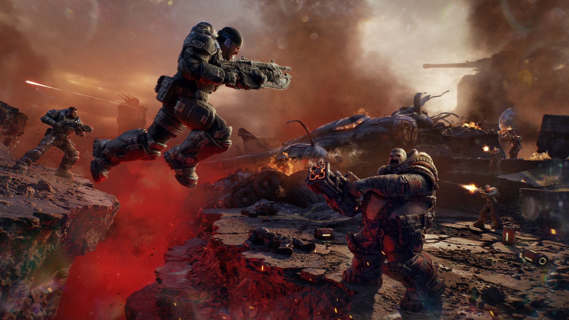 Gears of War E-Day เขย่ามาตรฐาน PC: เมื่อคอขวดย้ายจาก GPU ไปสู่ CPU