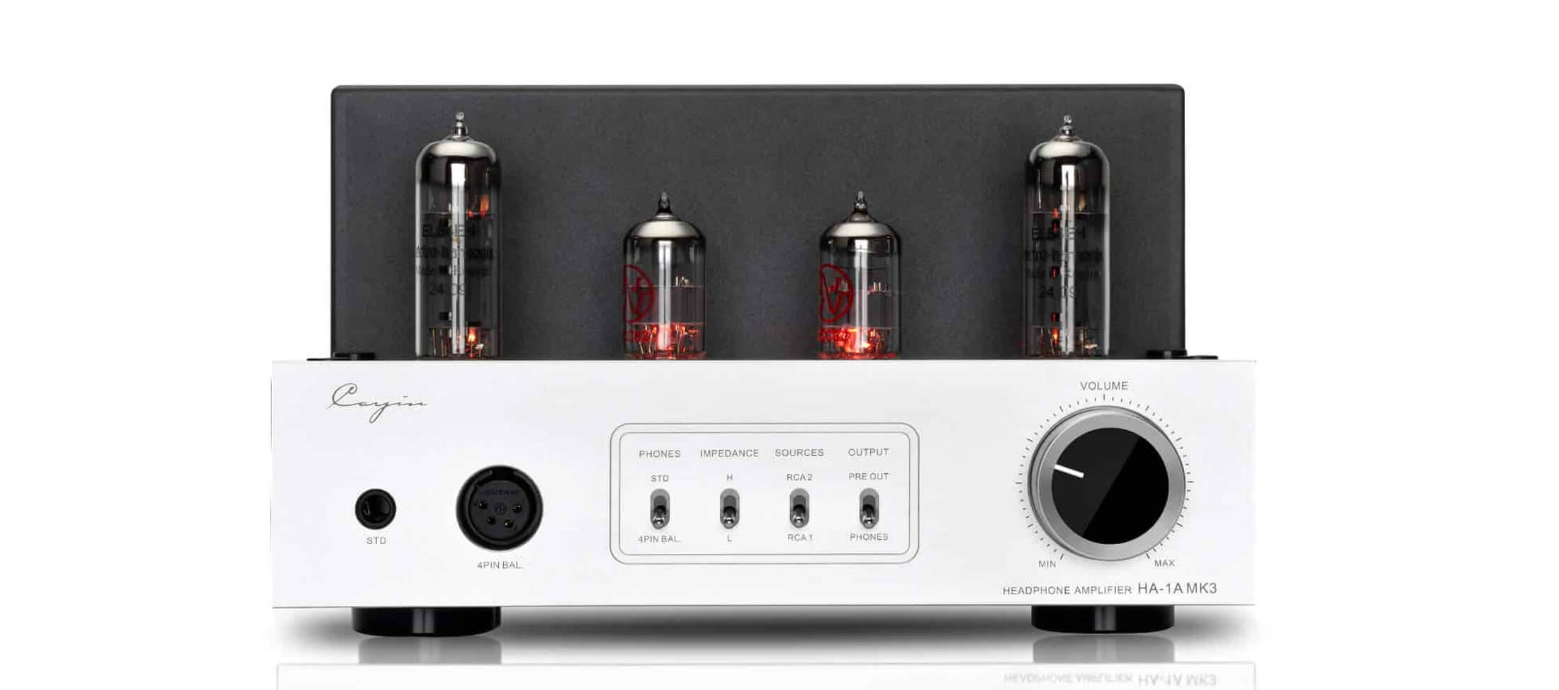 Hybrid amplifier ผสมความอบอุ่นหลอดไฟกับพลัง Class A บนโต๊ะทำงาน