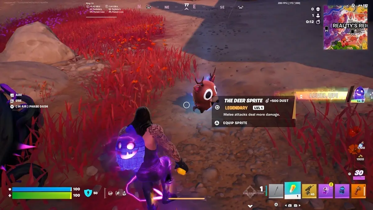 ฟาร์ม Sprite ใน Fortnitemares ให้ไว เก็บ Deer Sprite และล่าบอส FNAF แบบครบลูป