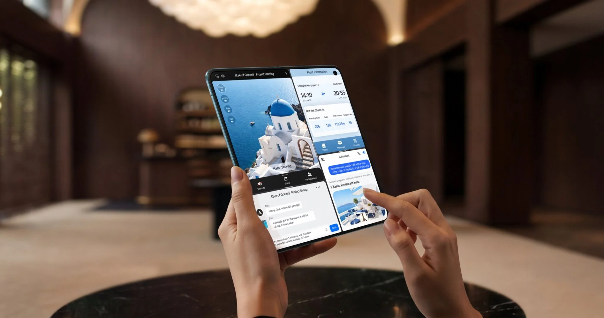 Vivo X Fold6 สมาร์ตโฟนจอพับบาง 4.4 มม พร้อมแบต 6900mAh และกล้อง 200MP