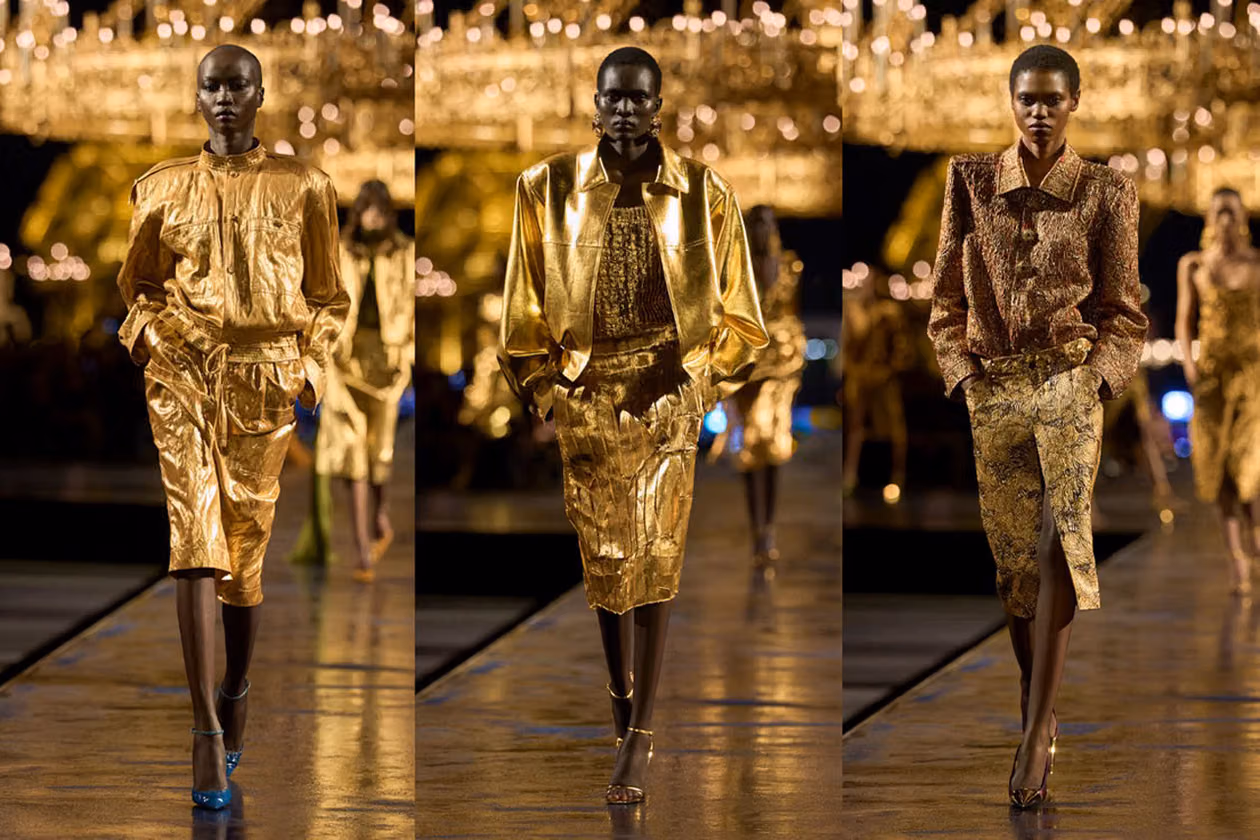 ชั่วโมงทองของ Saint Laurent SS27 เมื่อสายตาโลกจับจ้อง Anthony Vaccarello