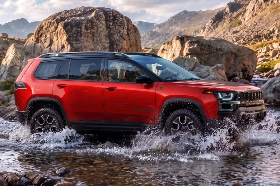 ไฮบริด PHEV SUV ลุยน้ำและออฟโรด Jetour G700 vs Jeep Cherokee Trailhawk