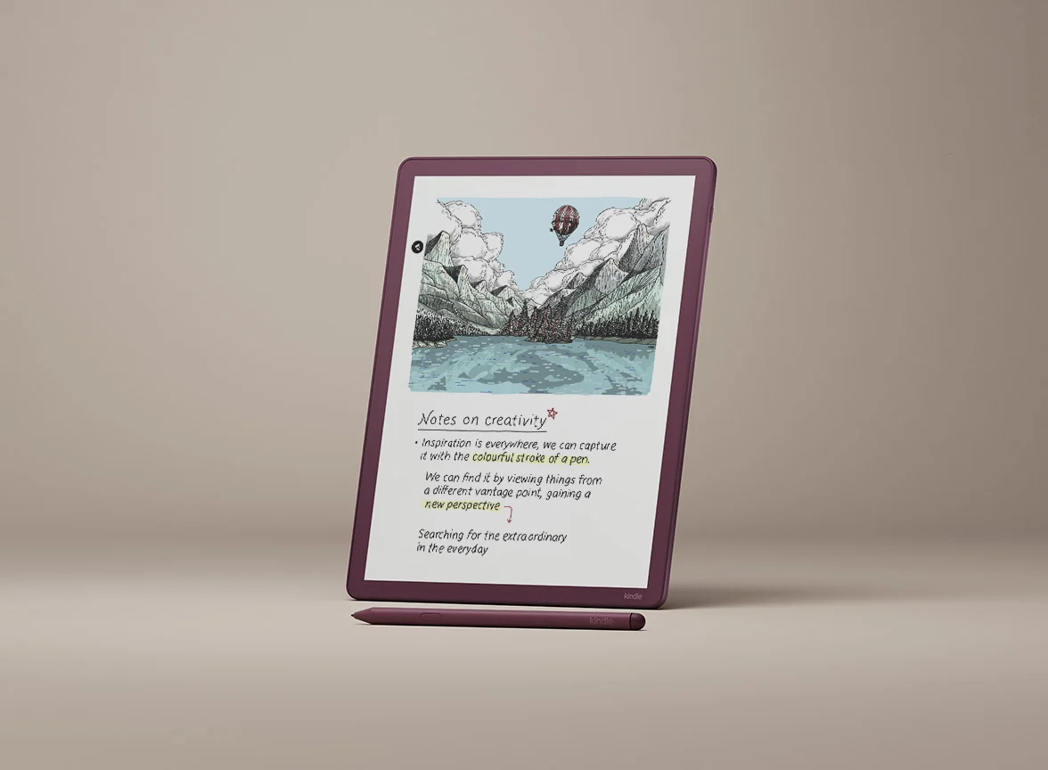 Kindle รุ่นใหม่เปลี่ยนเกมอ่านอีบุ๊กด้วยดีไซน์สีสันและวัสดุพรีเมียม