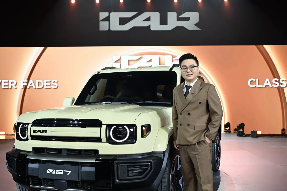 iCAUR V27 REEV SUV ราคาไม่ถึงล้าน ชนตลาดไฮบริดและไฟฟ้าเต็มตัว