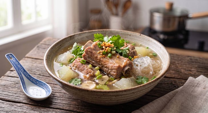 ใส่หมูก่อนหรือหลังน้ำเดือด? คู่มือเทคนิคต้มซุปให้ใสและหมูนุ่ม