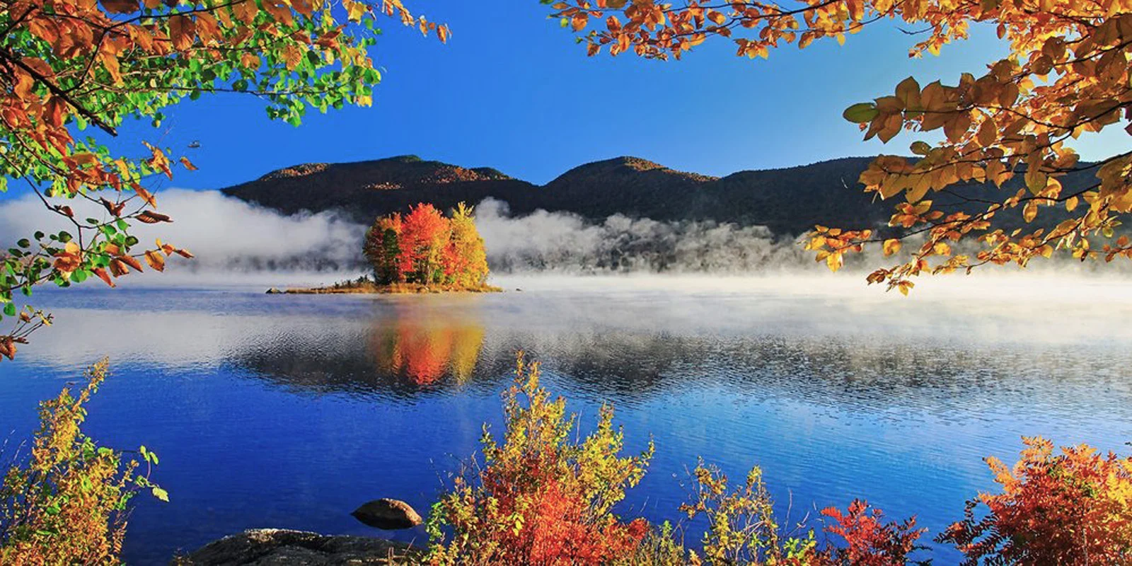 จัดองค์ประกอบภาพฤดูใบไม้ร่วงให้โล่ง สวย ไม่อัดแน่น