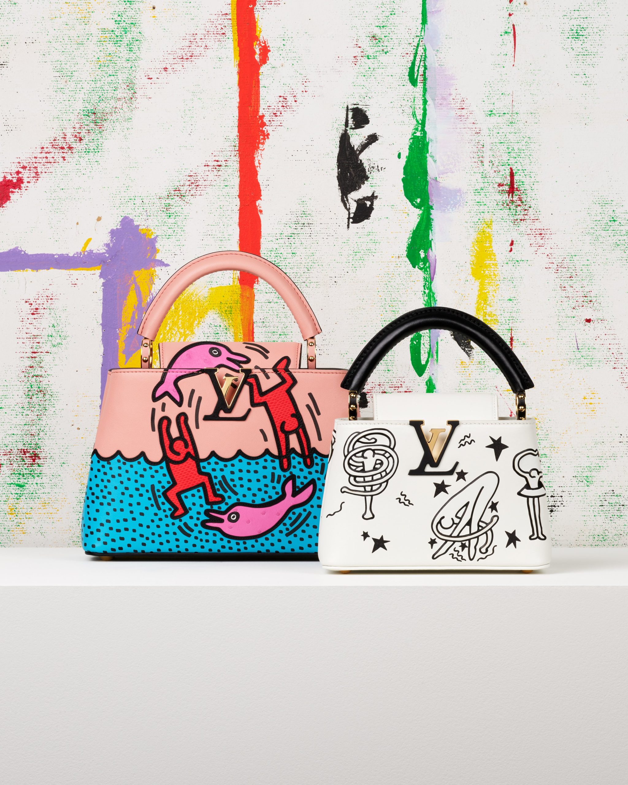 เมื่อกระเป๋า Louis Vuitton กลายเป็นผลงานศิลปะกับ Keith Haring