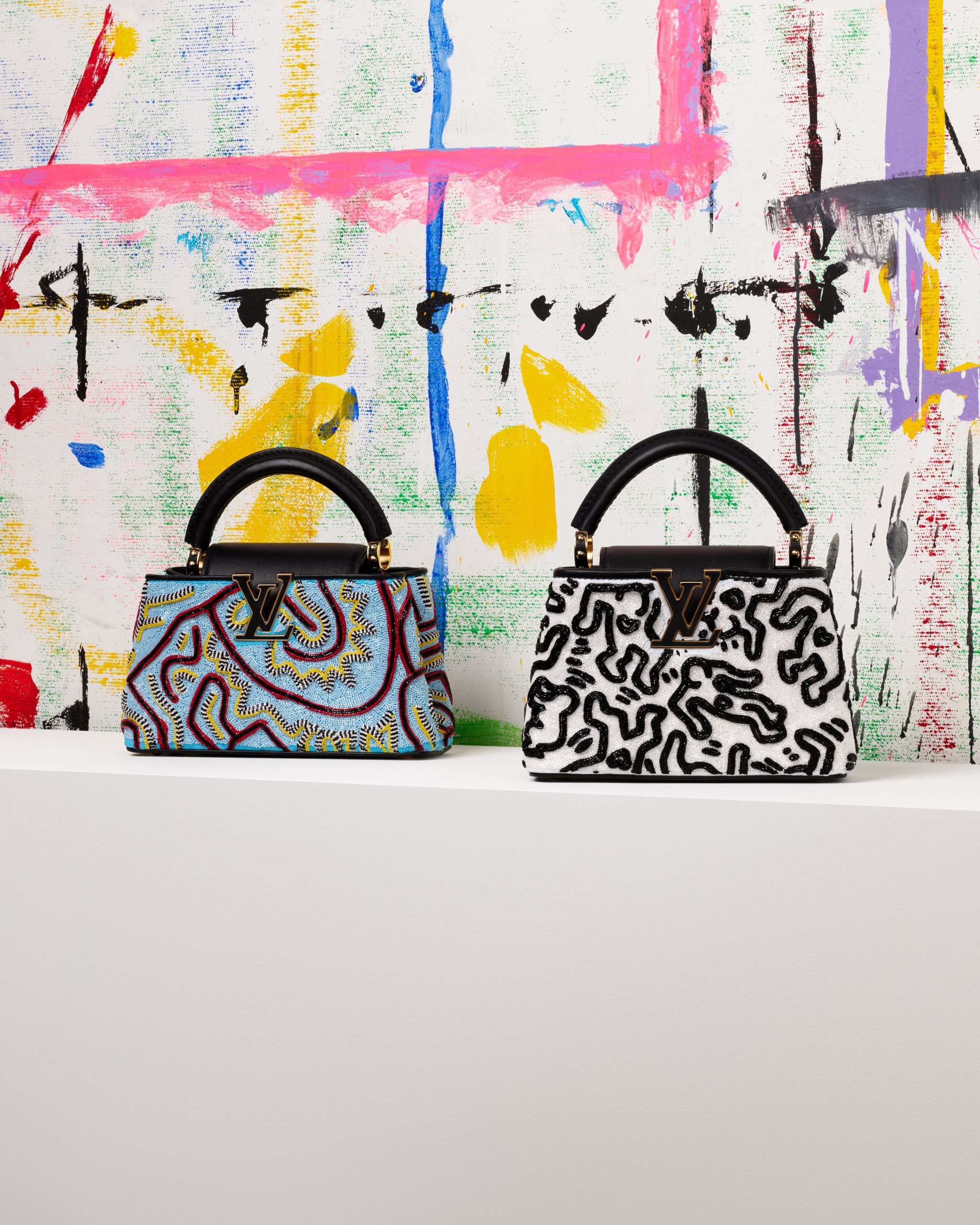เมื่อกระเป๋า Louis Vuitton กลายเป็นผลงานศิลปะกับ Keith Haring