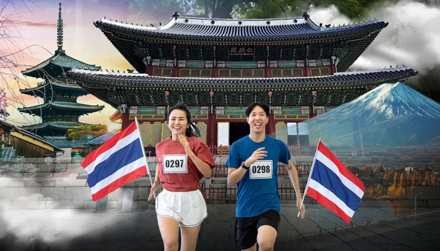 เทรนด์ Run-cation เมื่อการวิ่งมาราธอนกลายเป็นเหตุผลในการออกเดินทาง