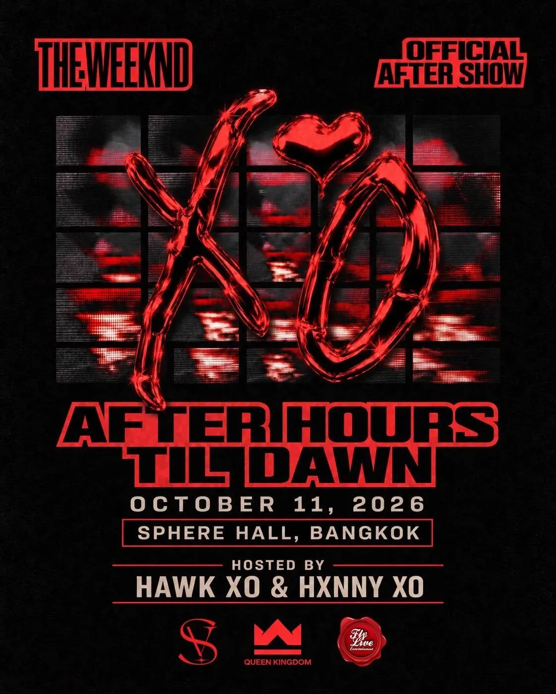 The Weeknd After Hours Til Dawn X’O Official Aftershow ระเบิดความมันส์กลางกรุงเทพ