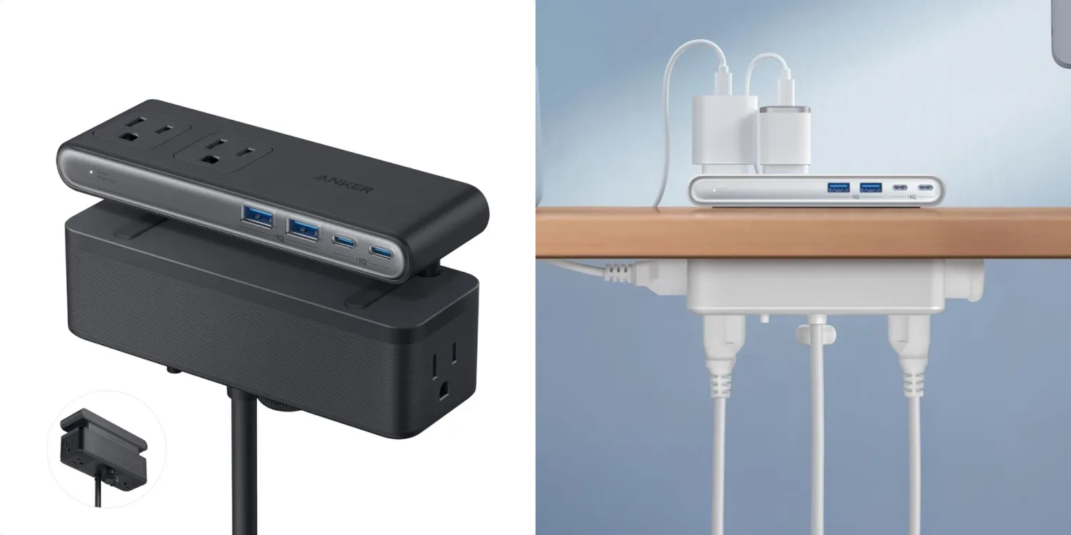 5 ปลั๊กพ่วงโต๊ะทำงานและสถานีชาร์จ USB-C ใต้ 60 ดอลลาร์ที่น่าซื้อที่สุด