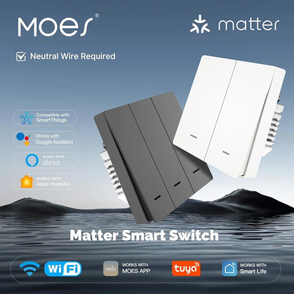 รีวิว MOES สวิตช์ไฟอัจฉริยะ Matter ที่ทำให้บ้านเก่ากลายเป็นสมาร์ทโฮม