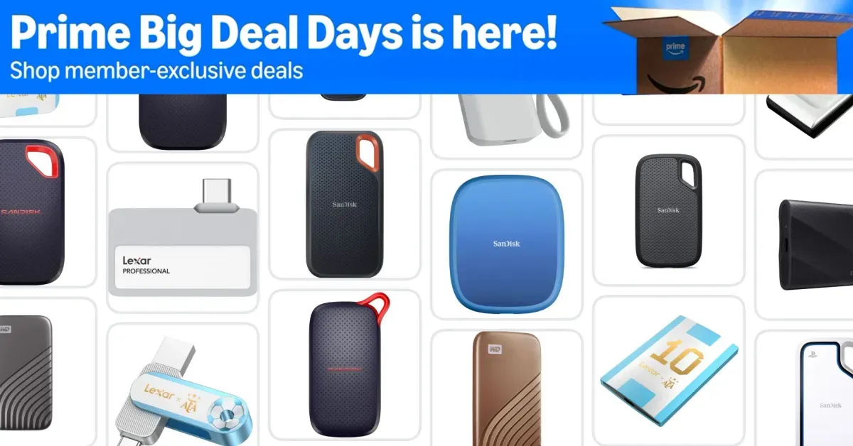 ดีลจัดเก็บข้อมูล Prime Day ลดแรงทั้ง SSD และไมโครเอสดี