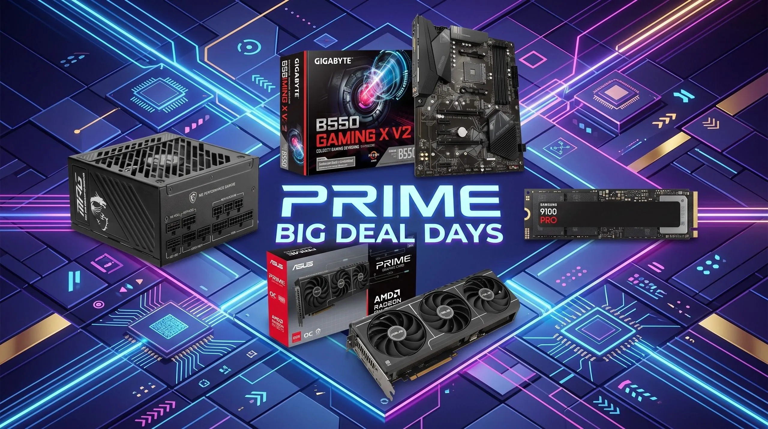ดีล Prime Day PC รวมเคส พาวเวอร์ซัพพลาย และอุปกรณ์เกมมิ่ง