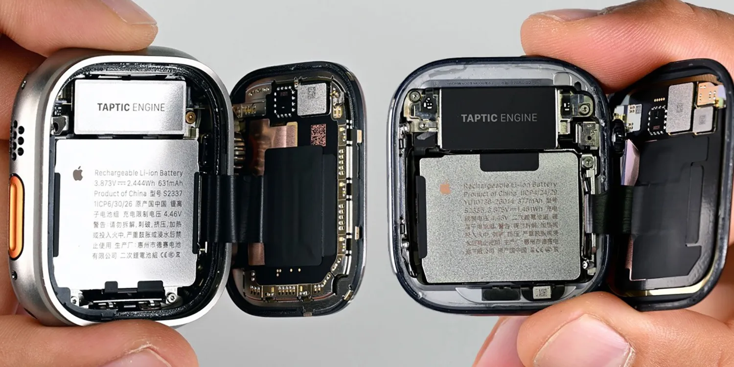 แกะเครื่อง Apple Watch Series 12 และ Ultra 4 เผยจุดอ่อนด้านการซ่อมแซม