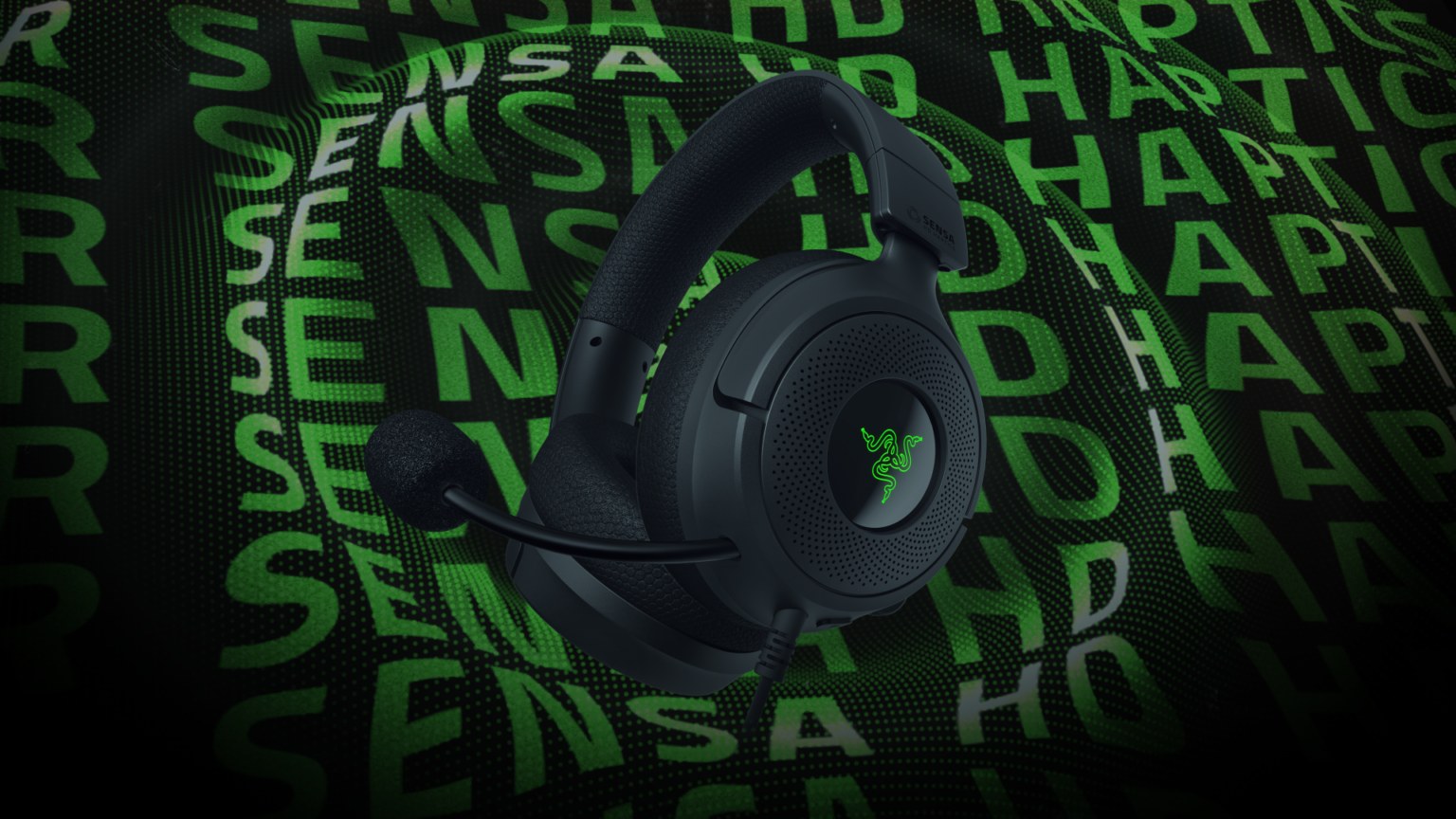 Kraken V4 X Sensa หูฟังแรงสั่นที่เปลี่ยนเสียงเกมเป็นสัมผัส
