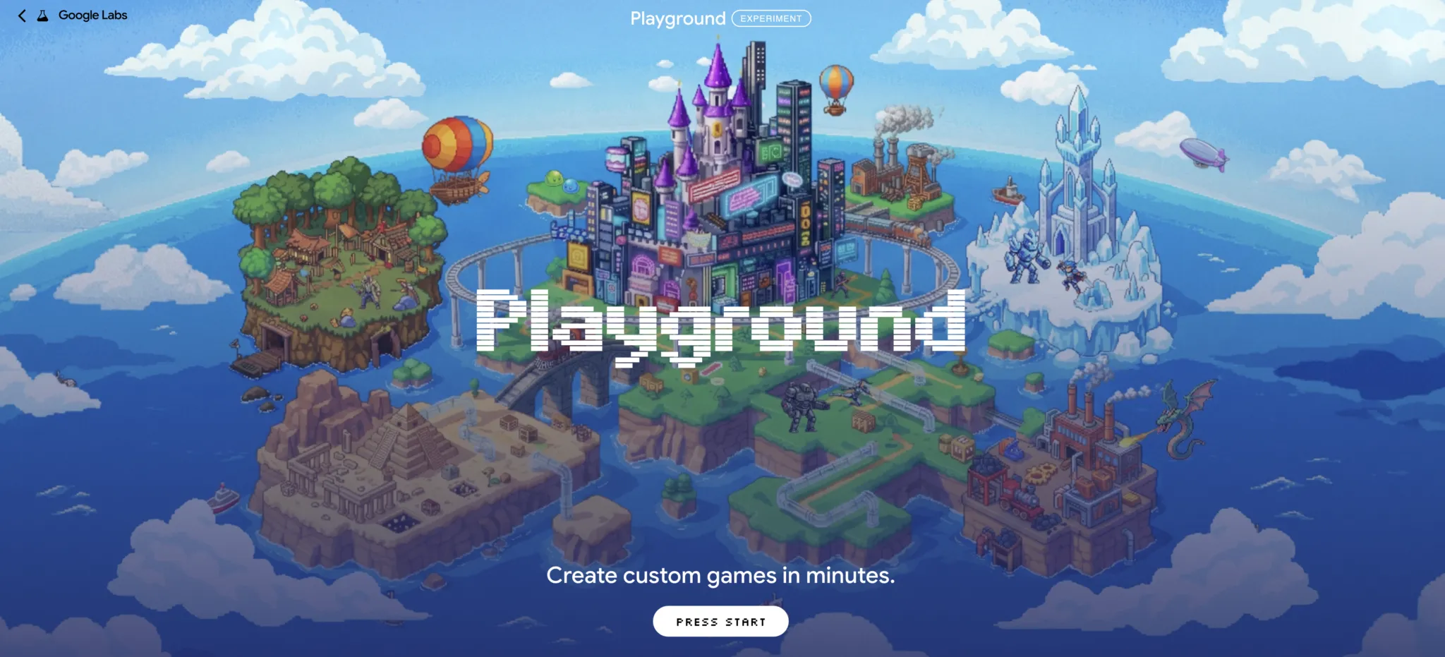 สร้างเกมด้วยข้อความใน Google Playground ไม่ต้องเขียนโค้ด