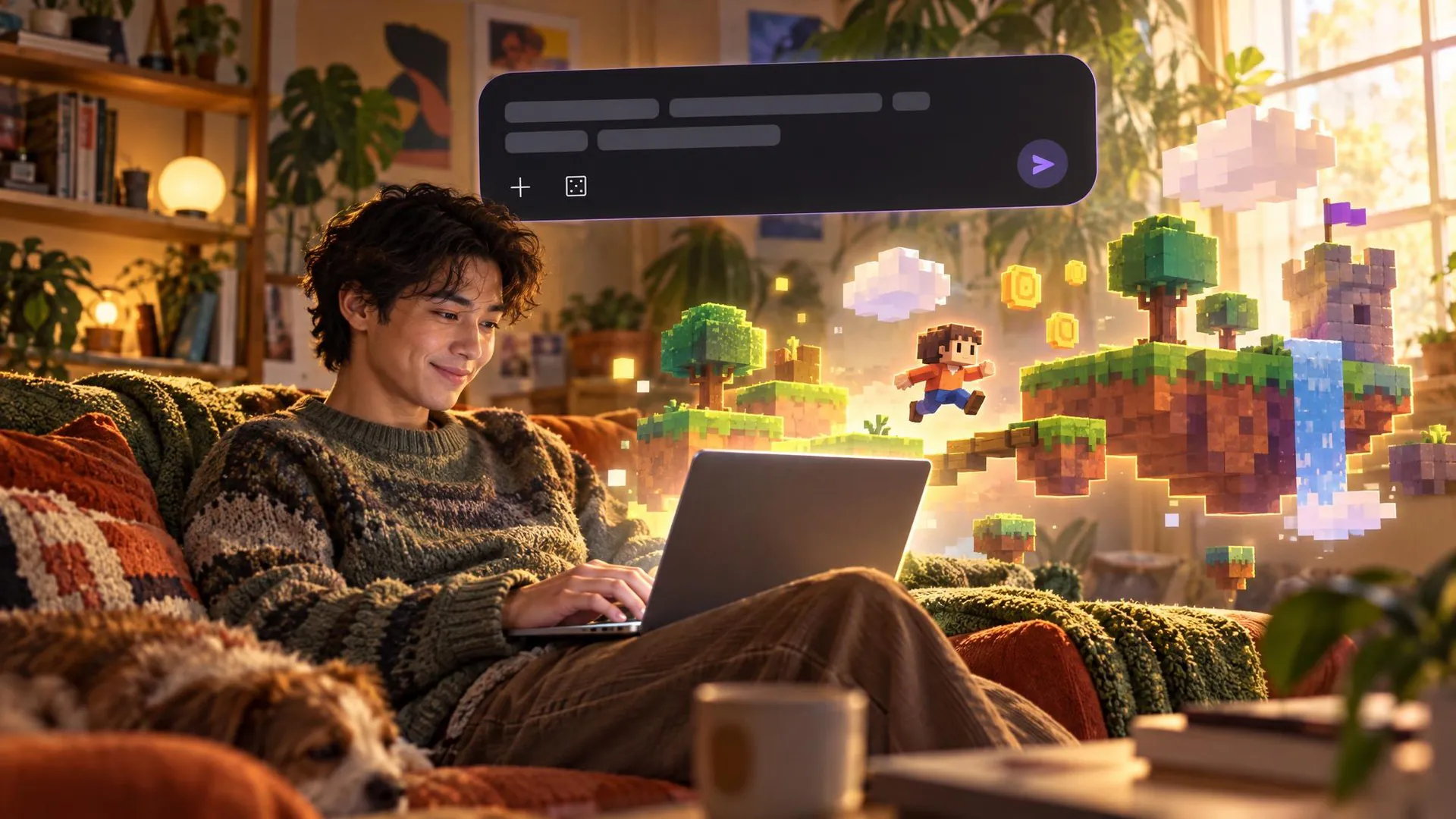 สร้างเกมด้วย AI แบบไม่ต้องเขียนโค้ดด้วย Google Playground