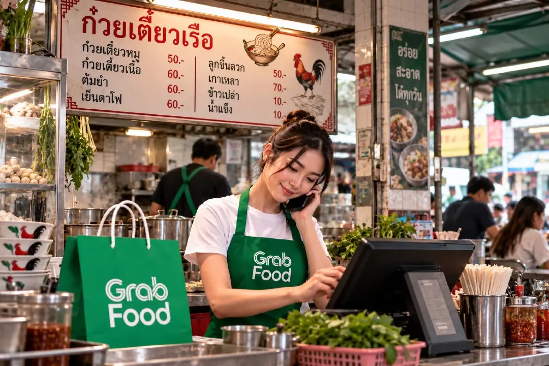 แผนหลายช่องทางของ GrabFood พลิกเกมเดลิเวอรีและรายได้ร้านอาหาร
