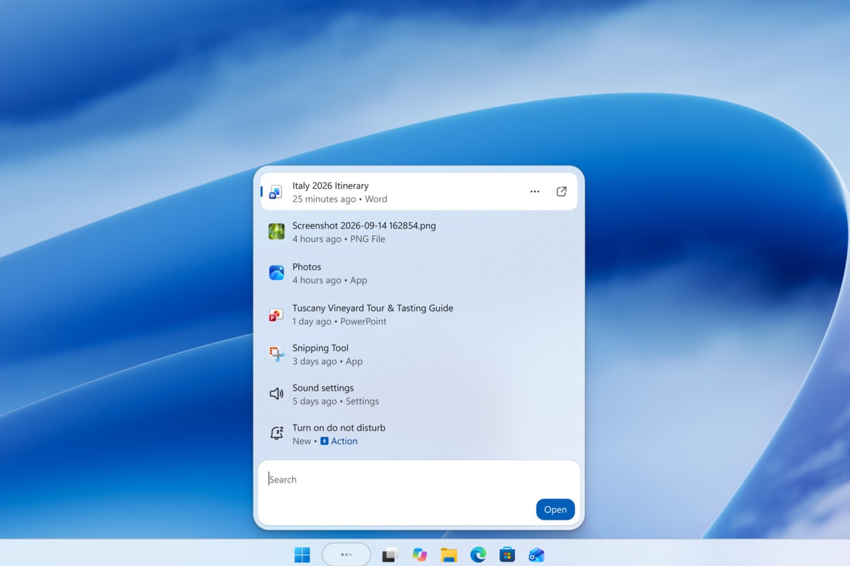 ค้นหาแบบใหม่ใน Windows 11 เปลี่ยนช่อง Search ให้เป็นศูนย์ควบคุมพีซี