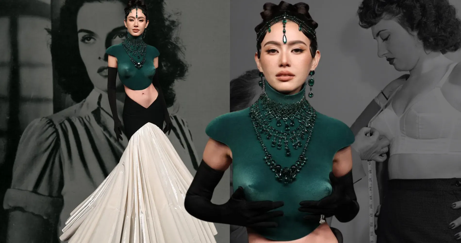 เมื่อแฟชั่นยุค 1940s-1950s กลับมาปลุกมรดกลักชัวรีในคอลเลกชัน Spring Summer 2027