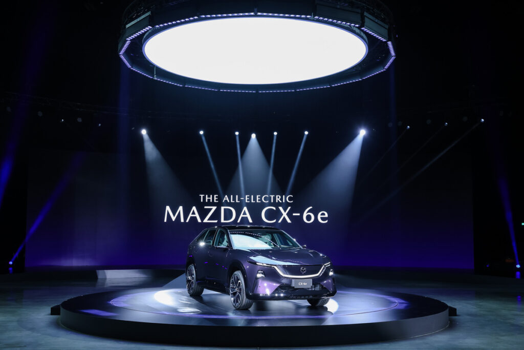 Mazda CX-6e SUV พรีเมียมไฟฟ้า ทางเลือกกลางระหว่างงบและหรู