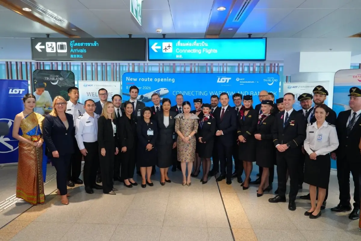 บินตรงวอร์ซอ-กรุงเทพ ประตูใหม่สู่ยุโรปกลางและการท่องเที่ยวระยะไกล