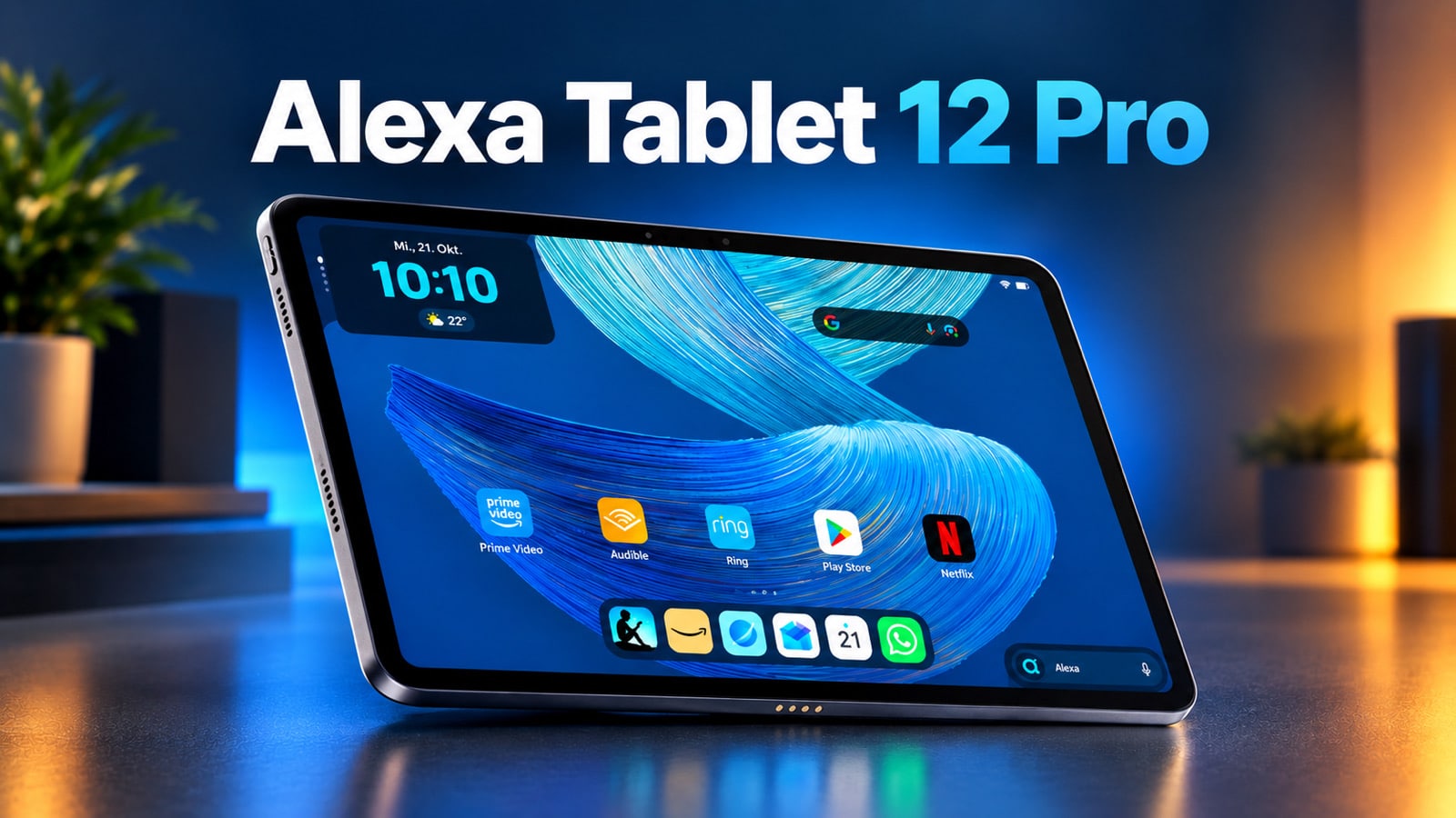 แท็บเล็ต Amazon Alexa กับบทบาทใหม่ในตลาด Android แข่ง iPad