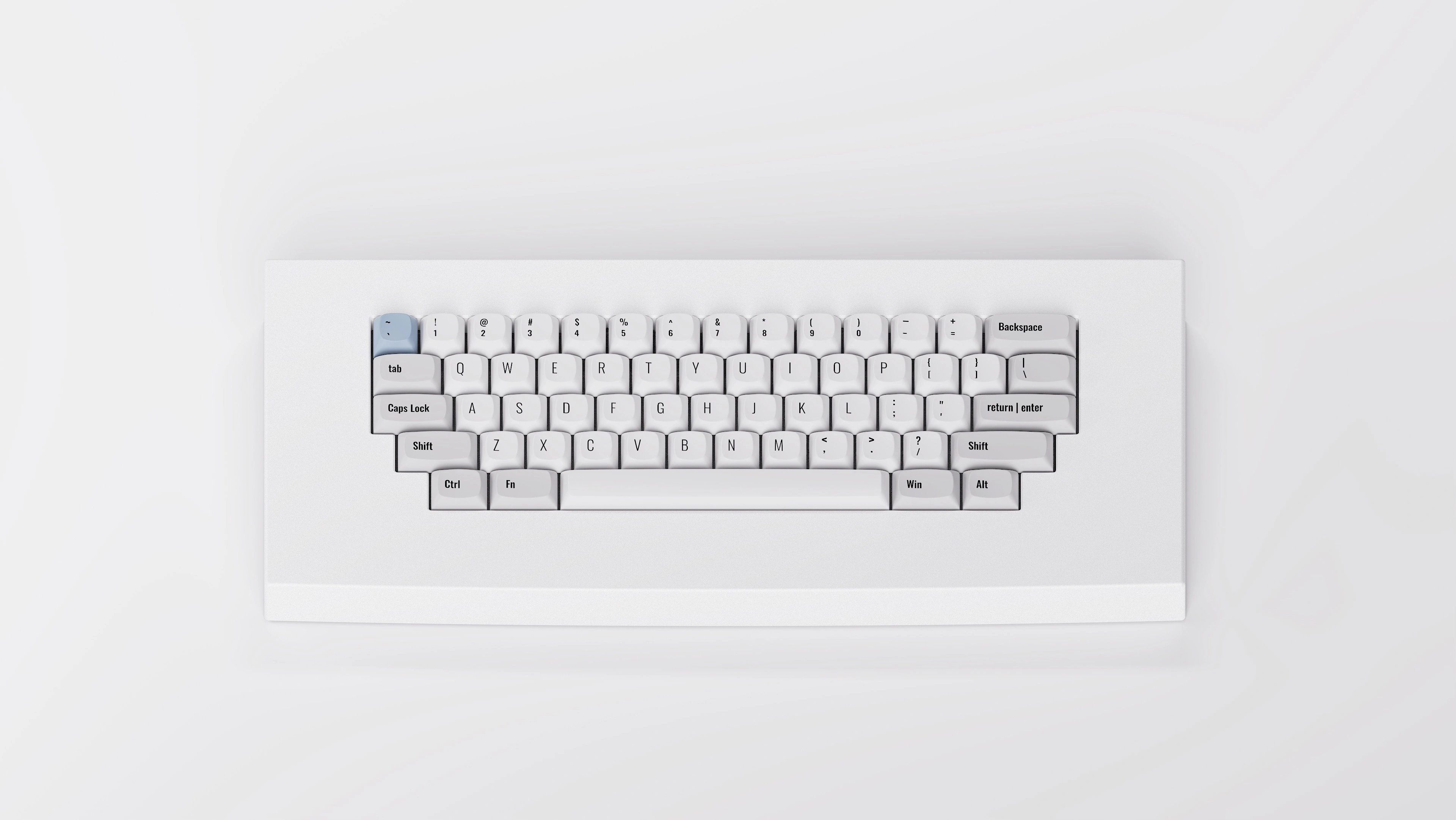 RHINO60 ทางแยกใหม่ของ 60% custom keyboard สาย brutalist