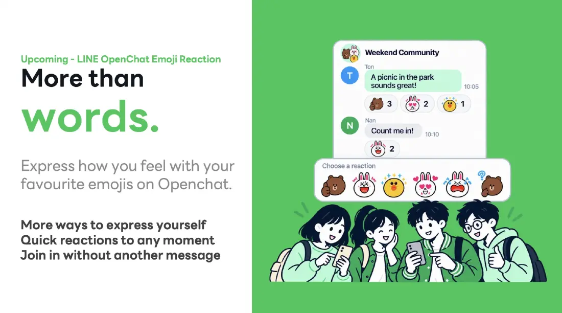 LINE OpenChat บนแท็บกลาง ดันผู้ใช้ 24 ล้าน เปลี่ยนห้องแชตให้เป็นคอมมูนิตี้